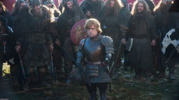 Le bouclier de la maison Lannister dans Game of Thrones S01E09