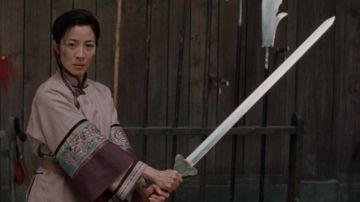 L'épée "Green Destiny" de Shu Lien (Michelle Yeoh) dans Tigre et Dragon