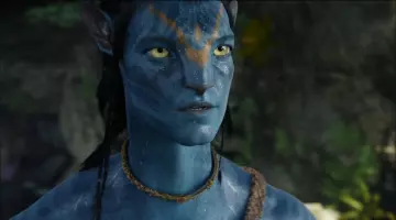 Le collier de Jake Sully (Sam Worthington) dans Avatar