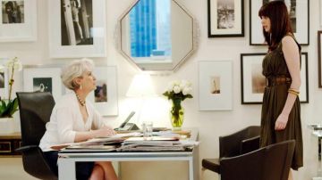 Miranda Priestly's (Meryl Streep) Fabricius & Kastholm Office Chair en The Devil Wears Prada