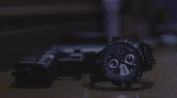The Hamilton watch of Rama (Iko Uwais) in The Raid