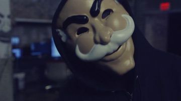 Le masque fsociety dans Mr Robot