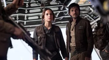 The vest Jyn Erso (Felicity Jones) in Rogue One Star Wars Story