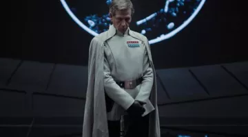 The uniform of Orson Callan Krennic (Ben Mendelsohn) in Roque One : A Star Wars Story