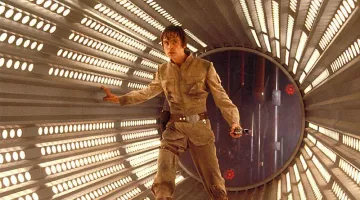 La chaqueta de Luke Skywalker (Mark Hamill) sobre Bespin en Star Wars V: Empire Strikes Back