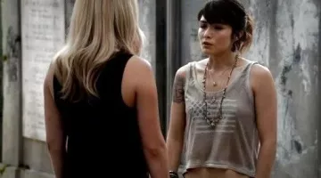 El tanque de Sophie Deveraux (Daniella Pineda) Jessica Simpson en The Originals S1E2