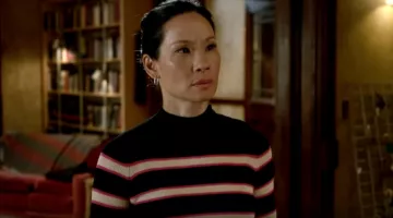 the sweater striped Isabel Marant Star of Joan Watson (Lucy Liu) in Elementary S05E22