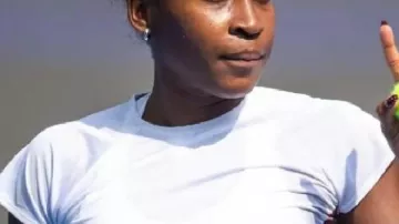 Coco Gauff China Open 2026 Crop Top blanc