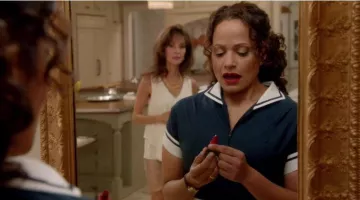 Geneviève de Delatour (Susan Lucci) MAC rouge à lèvres dans Sournois de Ménage S01E04