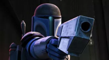 Gauntlets of Boba Fett in Star Wars : The Clone Wars