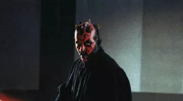 La réplique du buste de Dark Maul (Ray Park) dans Star Wars I : La menace fantôme