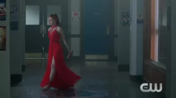 les sandales à talons de Cheryl Blossom (Madelaine Petsch) dans Riverdale S01E11