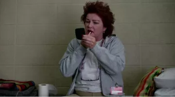 Galina Reznikov (Kate Mulgrew) Noir rouge à lèvres Orange Est Le Nouveau Noir S03E05