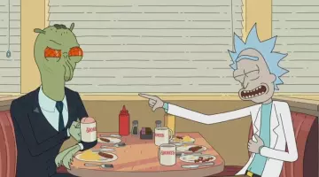 The cup "shoney's" Rick & Morty