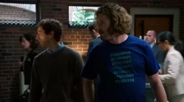The t-shirt of Erlich (T. J. Miller) in Silicon Valley