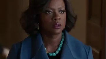 Le collier de Annalise Keating (Viola Davis) dans Murder S01E12