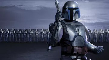 The holding of Jango Fett in Star Wars : The Clone Wars