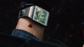El reloj inteligente Samsung Galaxy Gear en Jurassic World
