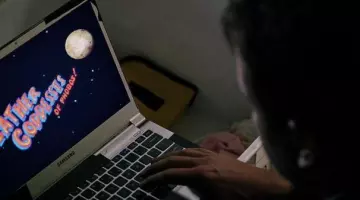 Le pc portable Samsung de Mark Watney (Matt Damon) dans Seul sur Mars