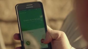 El Smartphone Samsung Galaxy visto en Preacher S01E06