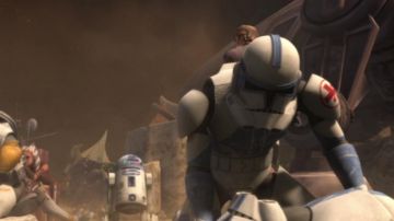 The patch of Clone Medic in Star Wars : The Clone Wars