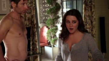 L'enceinte colonne de Hank Moody (David Duchovny) dans Californication