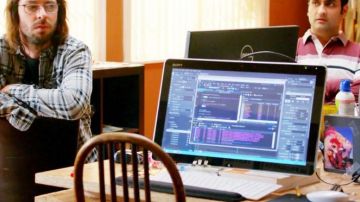 The laptop Sony Bertram Gilfoye (Martin Starr) in Silicon Valley