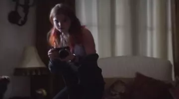 The camera black Kimber (Stefanie Scott) in "Jem and the Holograms"