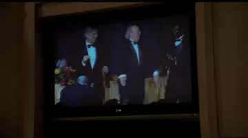 The LG television view in The Sopranos
