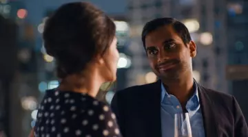 The shirt of Dev Shah (Aziz Ansari) in " Master of None