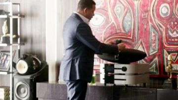 The drive CDs of Lucious Lyon (Terrence Howard) in empire