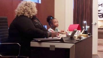 The office phone of Becky (Gabourey Sidibe) in Empire