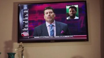 El televisor Samsung visto en Ballers