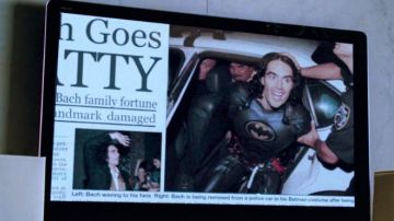 The tv seen in Arthur ,a love of a billionaire