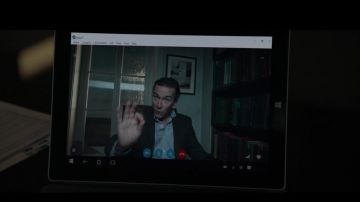 The Microsoft tablet from Dr. Stephen Strange (Benedict Cumberbatch) in Doctor Strange
