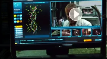 The computer screen seen in The amazing spiderman