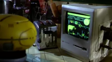 The Macintosh computer most seen in Flubber