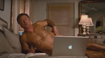 The laptop from Jake (Alec Baldwin) in Not-so-simple