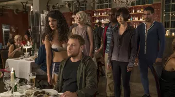 Lito Rodriguez (Miguel Angel Silvestre) Blue Sleepsuit in Sense8