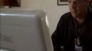 The computer of Jack Bauer (Kiefer Sutherland) in 24 Hours Chrono