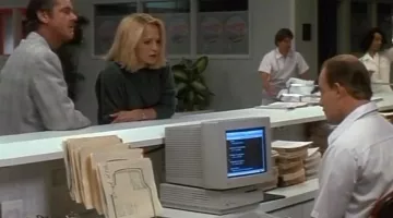 El Apple Macintosh IIci visto en Man Trouble