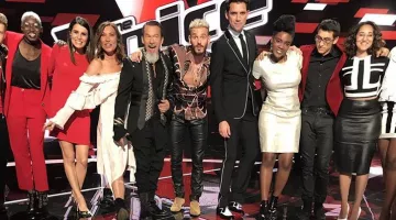 El vestido de Magda Butrym de Zazie en La Voz