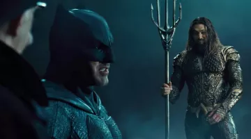 Le costume d'A­qua­man (Ja­son Mo­moa) dans Bat­man v. Su­per­man