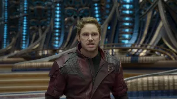La chaqueta de Star Lord / Peter Quill (Chris Pratt) en Guardianes de la Galaxia Vol. 2