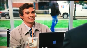 The hull for laptop Mike Pancake (Dave Franco) in Jet Lag