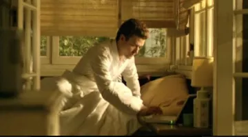 The laptop of Sean Parker (Justin Timberlake) in The Social Network