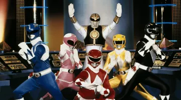 The helmet Power Rangers Tommy white Oliver