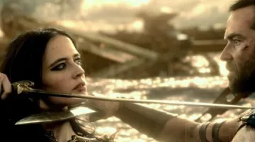 The sword of Artemis Eris (Eva Green) in 300 birth of an Empire