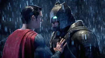Le masque de Batman (Ben Affleck) dans Bat­man v. Su­per­man
