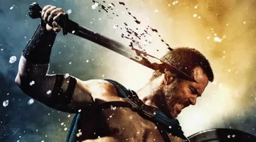 The sword of Themistocles (Sullivan Stapleton) in 300 birth of an Empire